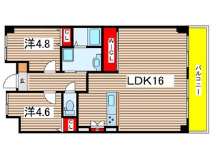 ＬＵＸＥ武庫之荘の物件間取画像